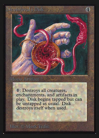Nevinyrral's Disk CEI-267 Intl. Collectors' Edition Magic card