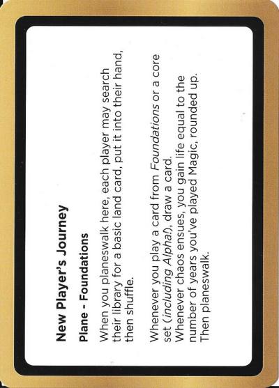 New Player's Journey UNK-PLA041 Unknown Event Magic card
