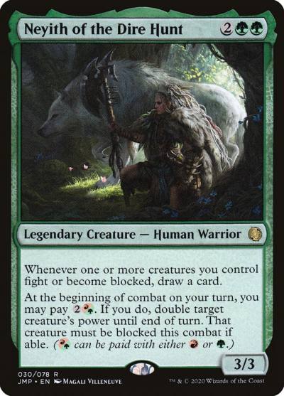 Neyith of the Dire Hunt 30 Jumpstart Magic card