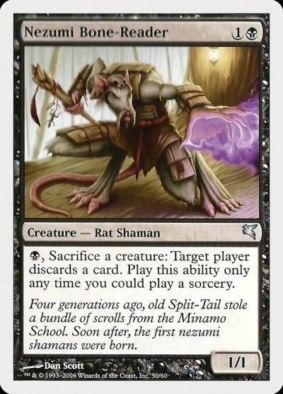 Nezumi Bone-Reader PHUK-50 Hachette UK Magic card