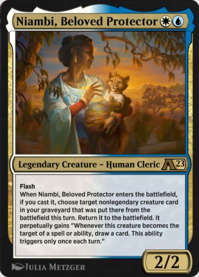 Niambi, Beloved Protector YDMU-24 Alchemy: Dominaria Magic card