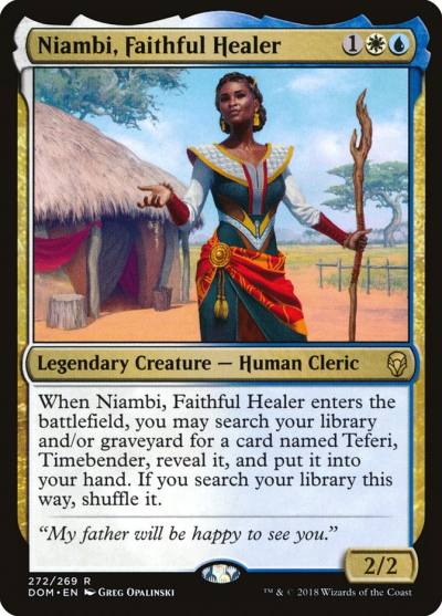 Niambi, Faithful Healer DOM-272 Dominaria Magic card