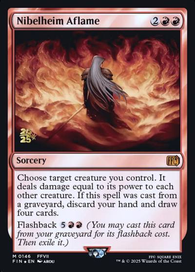 Nibelheim Aflame PFIN-146S Final Fantasy Promos Magic card