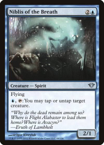Niblis of the Breath 44 Dark Ascension Magic card