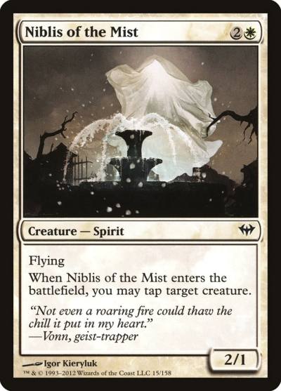 Niblis of the Mist 15 Dark Ascension Magic card