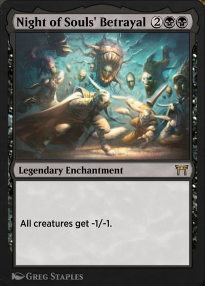 Night of Souls' Betrayal HA6-4 Historic Anthology 6 Magic card