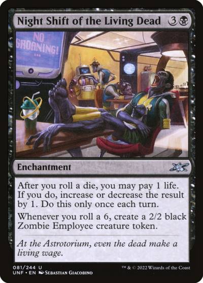 Night Shift of the Living Dead UNF-81 Unfinity Magic card