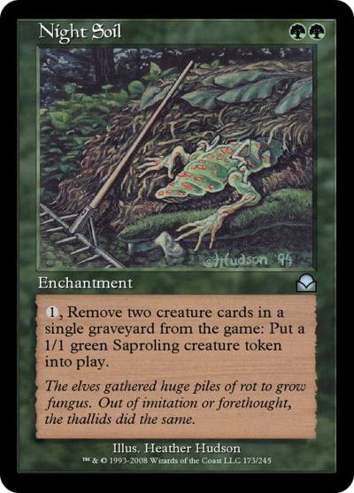 Night Soil ME2-173 Masters Edition II Magic card