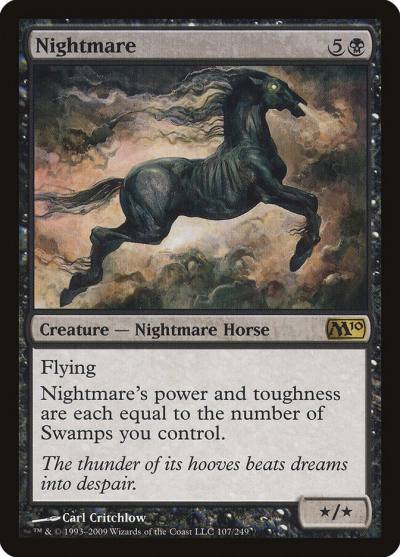 Nightmare M10-107 Magic 2010 Magic card