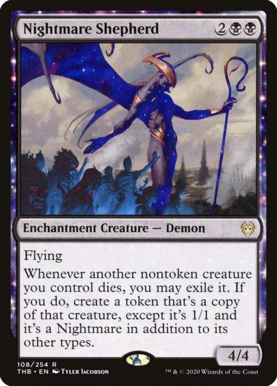 Nightmare Shepherd PTHB-108P Theros Beyond Death Promos Magic card