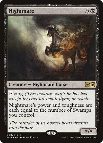 Nightmare W16-8 Welcome Deck 2016 Magic card