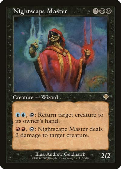Nightscape Master 113 Invasion Magic card