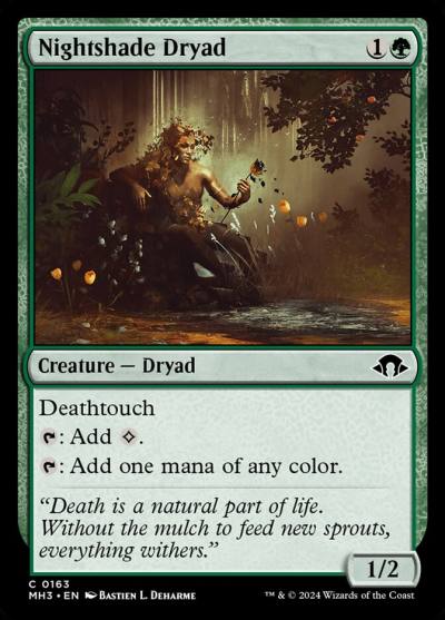 Nightshade Dryad MH3-163 Modern Horizons 3 Magic card