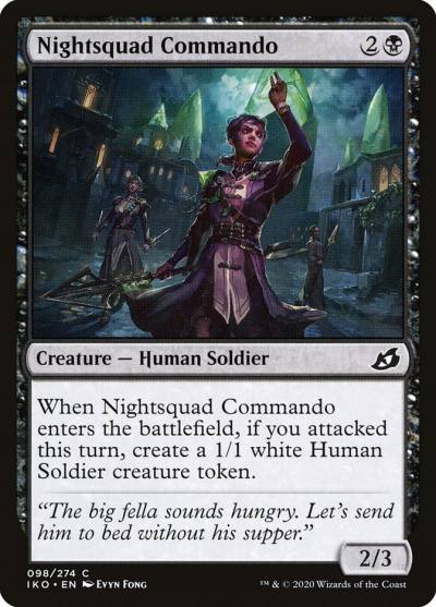 Nightsquad Commando 98 Ikoria: Lair of Behemoths Magic card