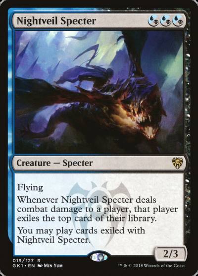 Nightveil Specter GK1-19 GRN Guild Kit Magic card