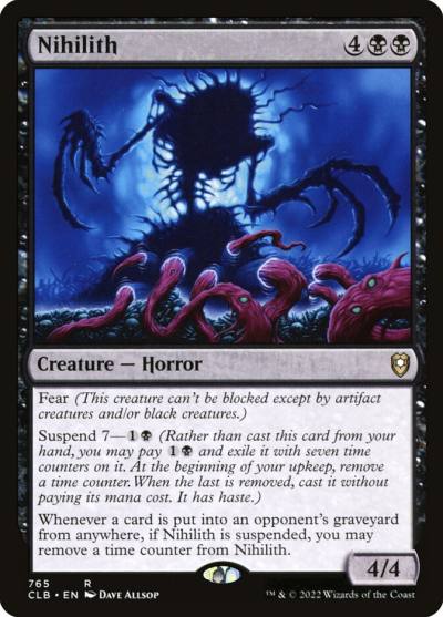Nihilith CLB-765 Commander Legends: Battle for Baldur's Gate Magic card