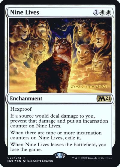 Nine Lives PM21-28S Core Set 2021 Promos Magic card