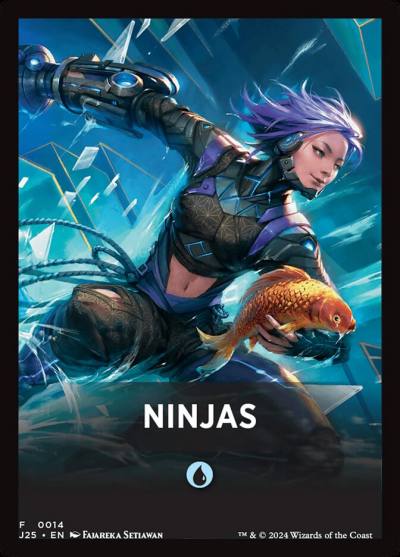 Ninjas FJ25-14 Foundations Jumpstart Front Cards Magic card