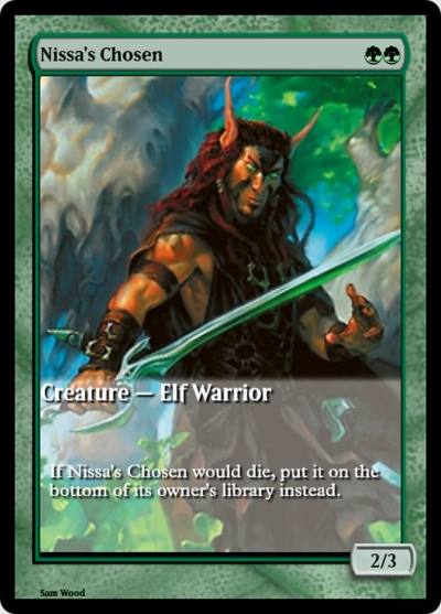 Nissa's Chosen PRM-36216 Magic Online Promos Magic card