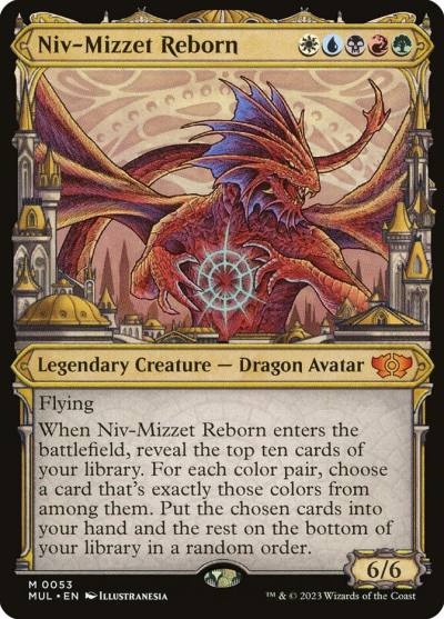 Niv-Mizzet Reborn MUL-53 Multiverse Legends Magic card