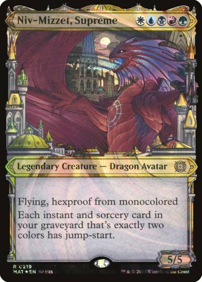 Niv-Mizzet, Supreme MAT-219 March of the Machine: The Aftermath Magic card