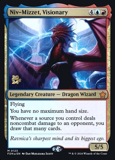 Niv-Mizzet, Visionary PFDN-123S Foundations Promos Magic card