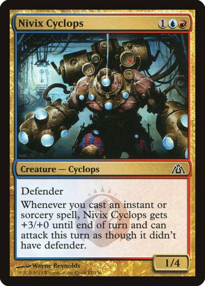 Nivix Cyclops DGM-87 Dragon's Maze Magic card