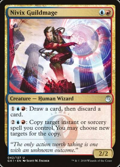 Nivix Guildmage GK1-42 GRN Guild Kit Magic card