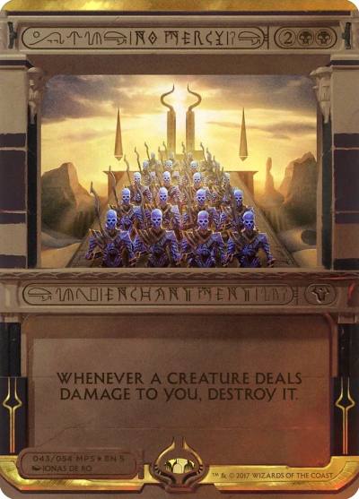 No Mercy MP2-43 Amonkhet Invocations Magic card