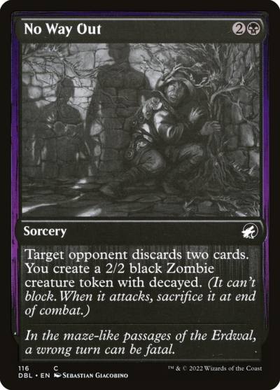 No Way Out DBL-116 Innistrad: Double Feature Magic card