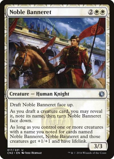 Noble Banneret 17 Conspiracy: Take the Crown Magic card
