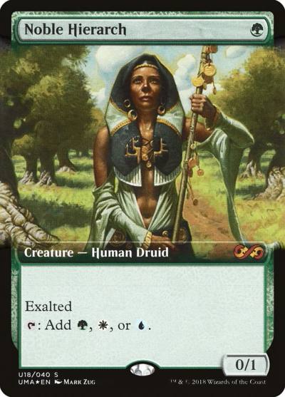 Noble Hierarch PUMA-U18 Ultimate Box Topper Magic card