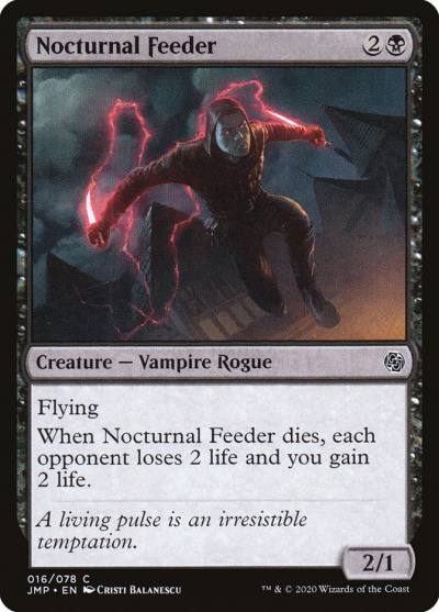 Nocturnal Feeder 16 Jumpstart Magic card
