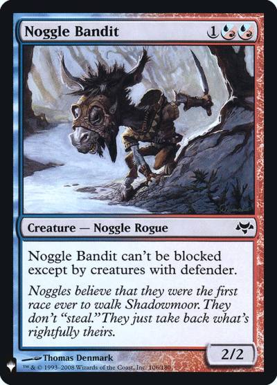 Noggle Bandit PLST-EVE-106 The List Magic card