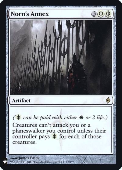 Norn's Annex PLST-NPH-17 The List Magic card