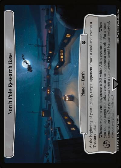 North Pole Research Base WHO-593 Doctor Who Magic card
