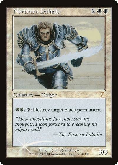 Northern Paladin 7ED-28STAR Seventh Edition Magic card