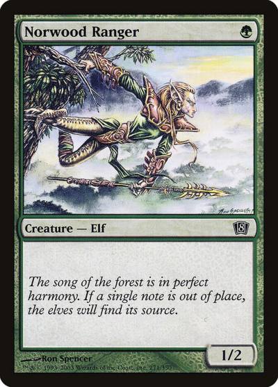 Norwood Ranger 8ED-271STAR Eighth Edition Magic card