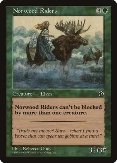 Norwood Riders P02-139 Portal Second Age Magic card