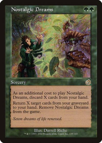 Nostalgic Dreams TOR-135 Torment Magic card