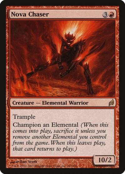 Nova Chaser 187 Lorwyn Magic card