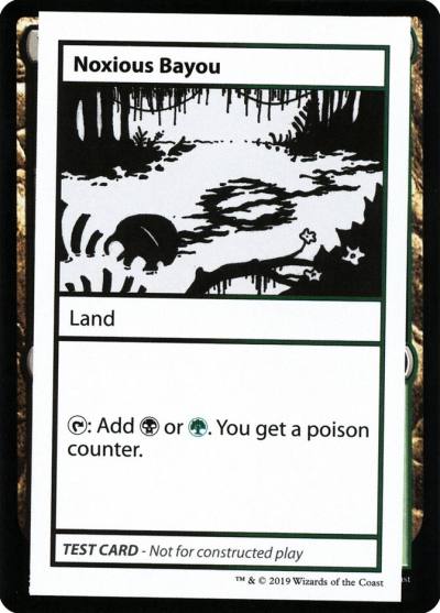 Noxious Bayou CMB2-118 Mystery Booster Playtest Cards 2021 Magic card
