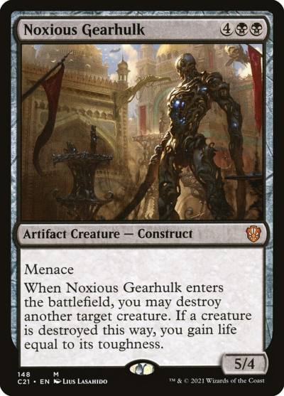 Noxious Gearhulk C21-148 Commander 2021 Magic card