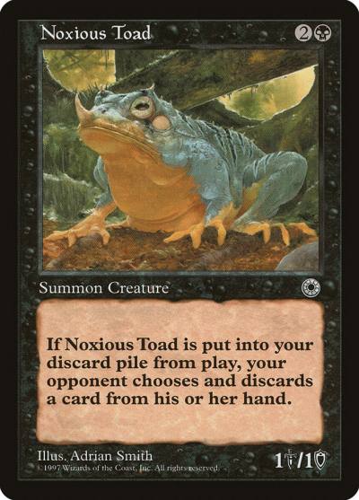 Noxious Toad POR-104 Portal Magic card
