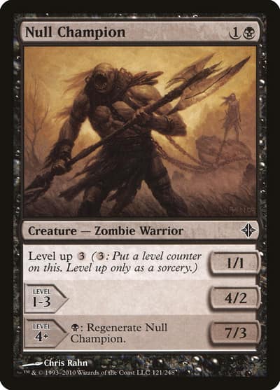 Null Champion 121 Rise of the Eldrazi Magic card