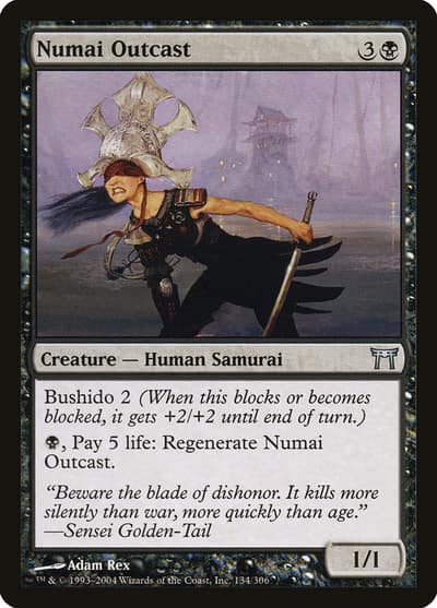 Numai Outcast 134 Champions of Kamigawa Magic card