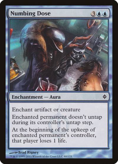 Numbing Dose NPH-40 New Phyrexia Magic card
