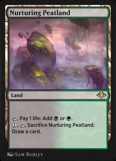 Nurturing Peatland HA7-23 Historic Anthology 7 Magic card