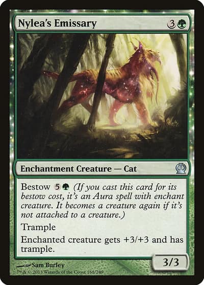 Nylea's Emissary 168 Theros Magic card