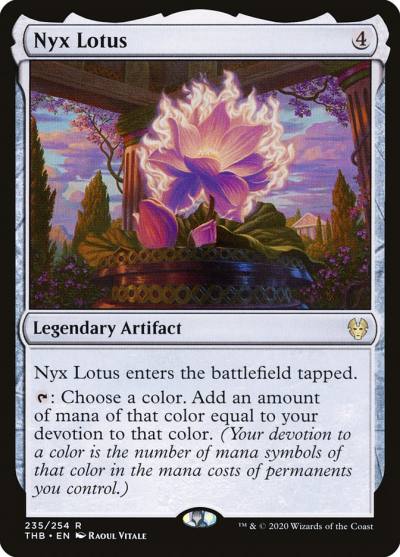Nyx Lotus THB-235 Theros Beyond Death Magic card